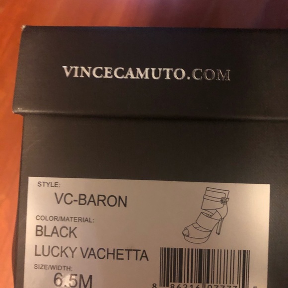 Vince Camuto Open toe heels, size 6.5 - Picture 6 of 7